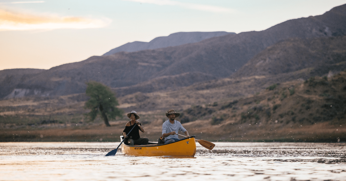 Navigating rapids on the Upper Missouri River